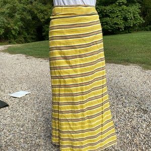 Hand woven mexican wrap skirt